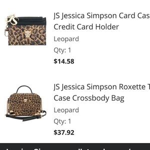 Jessica Simpson Bag and Card Holder